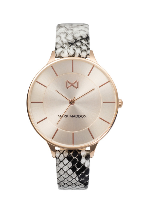 Relojes baratos de mujer por menos de 50€ que no parecen baratos 2025 Reloj Mark Maddox colección Alfama en acero chapado MC7112-97