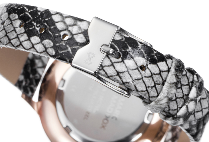 Reloj Mark Maddox colección Alfama en acero chapado MC7112-97 Correa de cuero reloj Mark Maddox colección Alfama en acero chapado MC7112-97