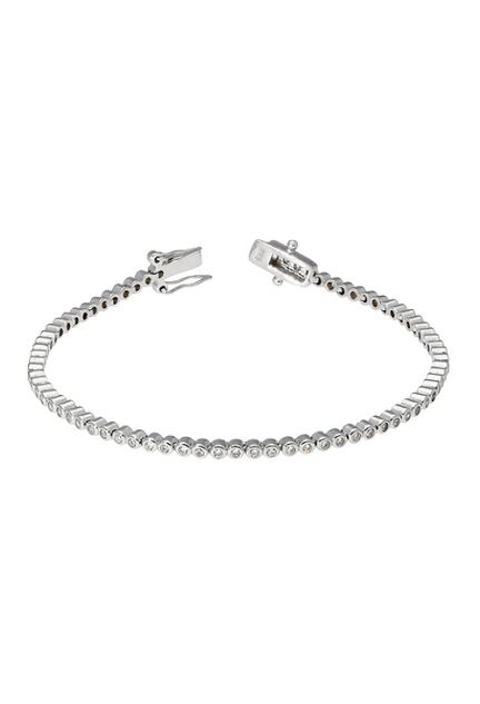 Pulsera plata ley con circonitas 240_PR2027-0
