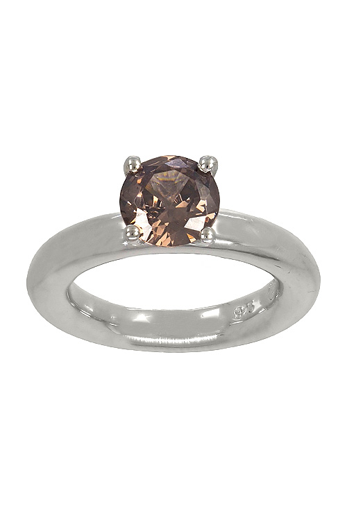 anillo plata con topacio citrino precio ocasion joyeria online vista lateral 077_301029540_01