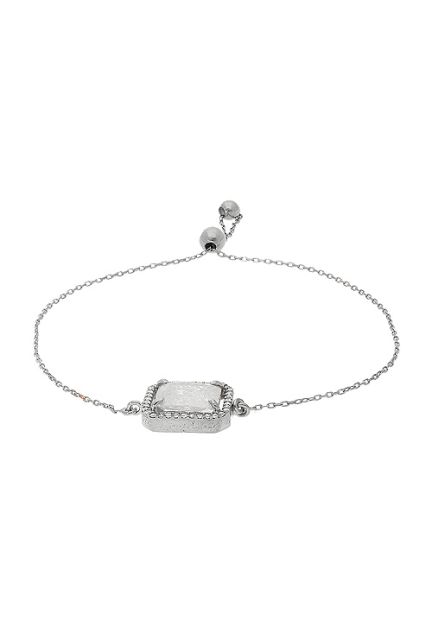 pulsera plata de ley con cuarzo y circonitas precio barato outlet joyeria muy barato vista frontal 256_005-P-B_01