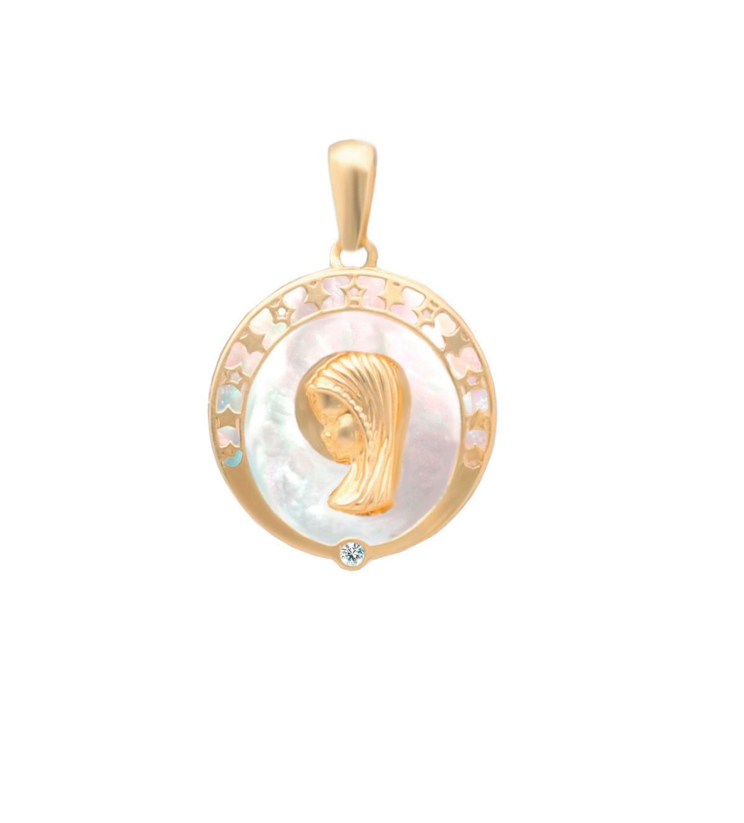 medalla oro 18k y nacar virgen niña toma principal para web