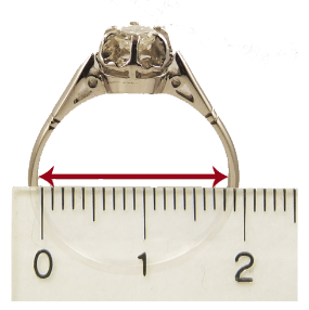 medir anillo de compromiso
