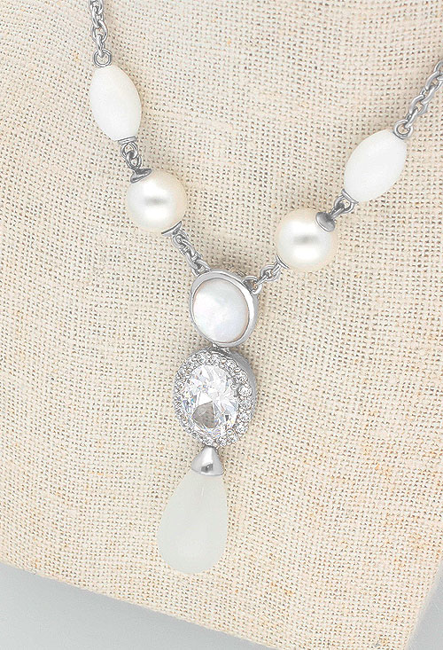 gargantilla de plata marca tisento a precio de ocasion alta joyeria en plata a precio por debajo del costo foto en expositor 198_3471PW_02