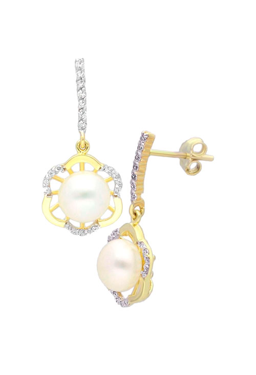 Pendientes largos oro amarillo y perlas 038_LO-015-20AM02 pendientes_largos_oro_18_kilates_con_perlas_cultivadas_y_circonitas_vista_lateral_036_sftboton-t_01