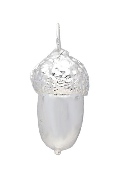 Joyería de la Naturaleza: Joyas Únicas Hechas con Hojas Naturales Colgante bellota natural baño de plata 270_BELLOTA-3-3