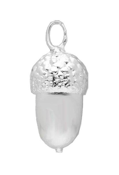 Colgante bellota natural baño de plata 270_BELLOTA-3-3 bellota natural bañada en plata por electrolisis precio especial joyas online