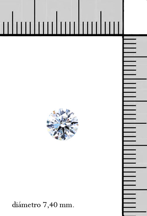 diamante talla brillante 1,29 quilates color h pureza VS2 foto con medidas 036_GMS4