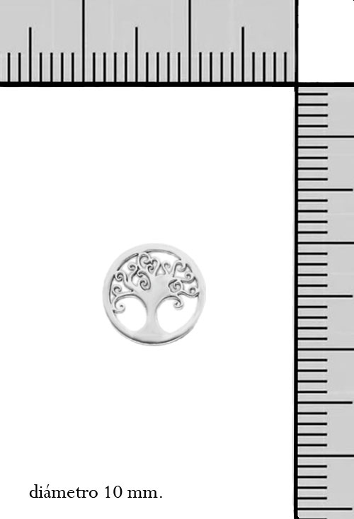 pendientes de plata arbol de la vida precio especial joyas online foto con medidas 240_PPL-AV-R_M