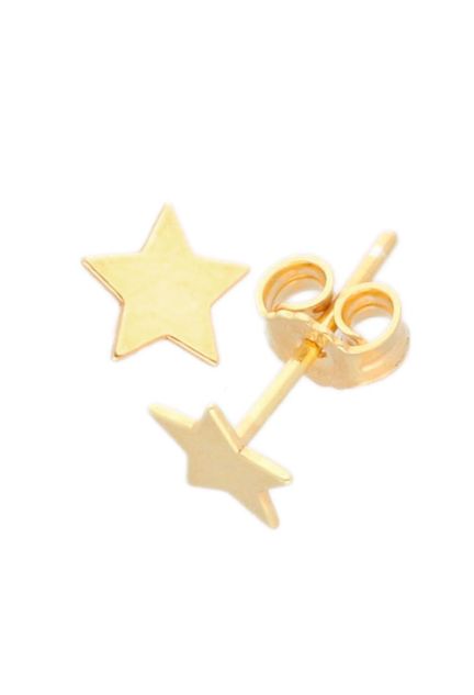 pendientes de plata chapada estrella de cinco puntas toma lateral 240_PPL-ESTRELLA-A_01