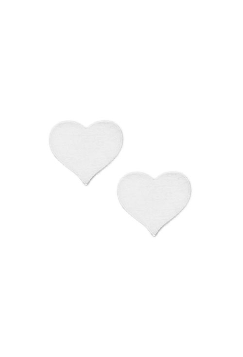 Pendientes plata forma corazón 240_PPL-CORAZON pendientes de plata chapada oro amarillo forma de corazon fotografia para parrilla 240_PPL-CORAZON