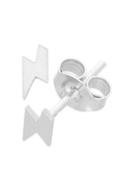 pendientes de plata con forma de rayo fotografia de lado240_PPL-RAYO_01