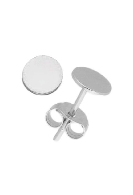 pendientes de plata forma circular foto lateral 240_PPL-CIRCULO_01