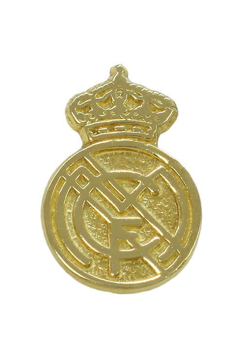 insignia de oro amarillo 18 ktes real madrid vista frontal 156_RM-PNACLD