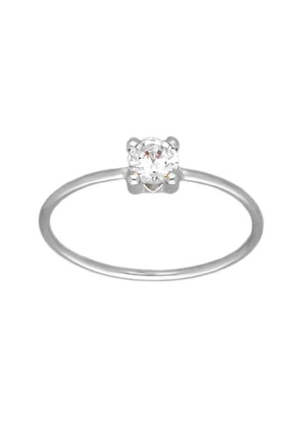 anillo oro blanco 18 kilates y circon en garra foto principal 030_2108B-S