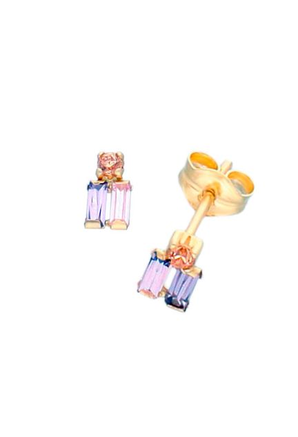 pendientes oro 18 kilates y cuarzos de color foto sistema de presion 030_3490-3_01