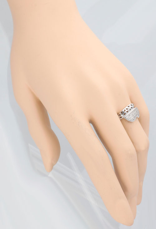 Anillo mujer plata de ley y circonitas 037_E14-047 anillo de plata con circonitas toma modelo 037_E14-047_03