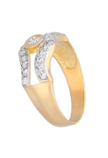 anillo oro amarillo 18k y circonitas toma lateral 139_0008B-S_01
