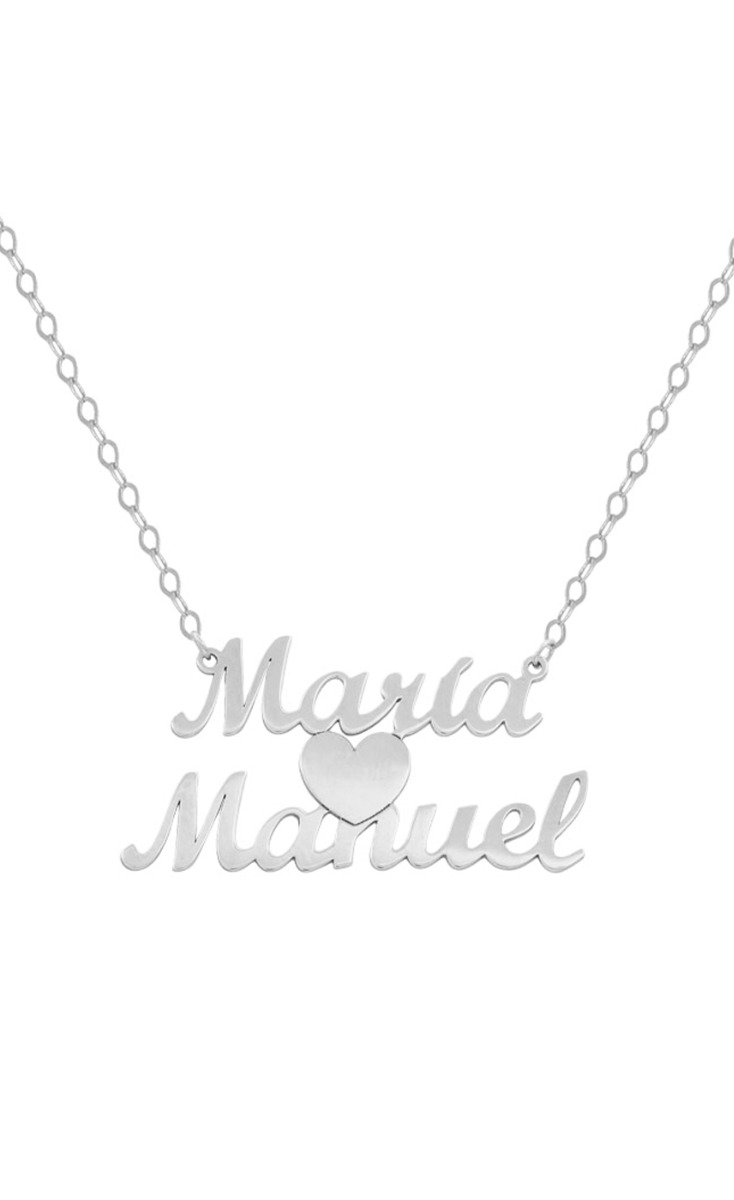 Gargantilla personalizada en oro para poner nombre grande 287_G699