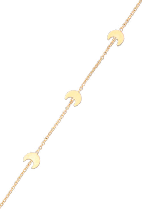 pulsera oro amarillo 18k entrepiezas media luna foto tramo 309_LUNA_00