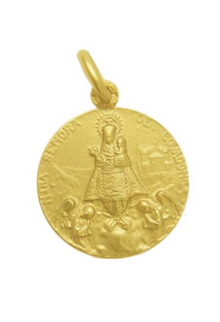 Medalla de oro de Nuestra Señora de Covadonga 18 mm 268_M1-1-56-18