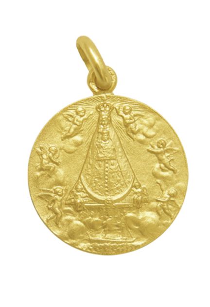 Medalla de oro de la Virgen de Begoña 30 mm 268_M1-1-37-30