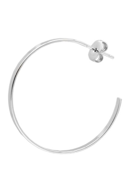 pendientes de aro plata de ley foto cenital para parrilla web