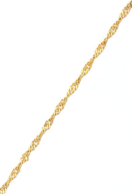 cadena oro amarillo 9 kilates modelo singapur imagen para pagina web el rubi joyeros foto AA