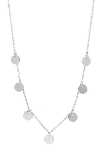 gargantilla de plata 7 circulos fotografia frontal para parrilla web el rubi joyeros