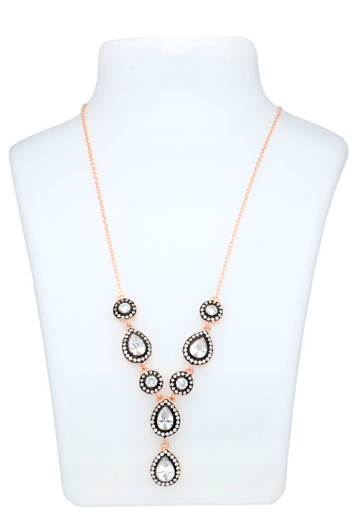 gargantilla plata modelo vintage foto para web joyeria online foto en expositor