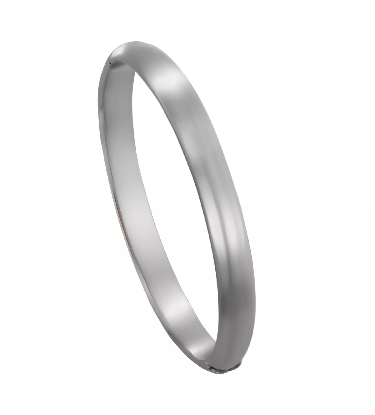 Pulseras para hombre: tendencias que renuevan el estilo masculino este enero 2026 Pulsera de plata de ley media caña rígida 031_163-CA-P02-05