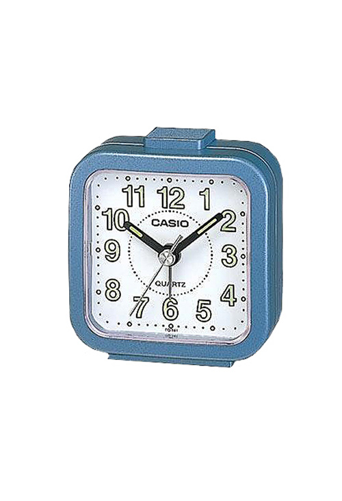 Reloj despertador Casio analógico fácil manejo gris 075_TQ-141-2EF
