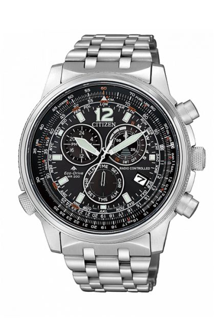 Reloj Citizen Cronógrafo Pilot radio controlado CB5860-86E