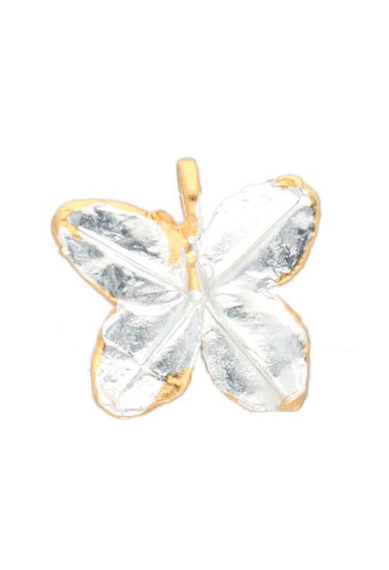 Colgante trébol natural bañado oro y en plata 270_TREBOL-F-3-3