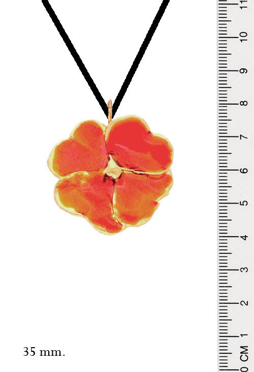 Colgante trébol redondo natural bañado oro y esmalte anaranjado 270_TREBOLR-A-4-4-EV Colgante trébol redondo natural bañado oro y esmalte anaranjado 270_TREBOLR-A-4-4-EV medidas