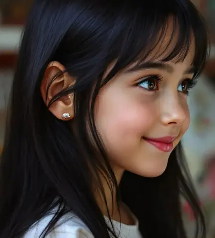 pendientes de oro blanco 18 ktes elefante con circon modelo nina