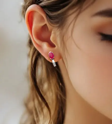 pendientes-de-oro-con-rubi-y-circon-308_030PFB-R modelo