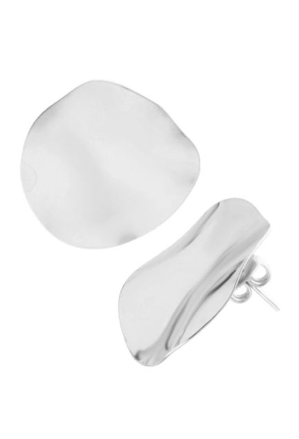 Pendientes en plata motivo redondeado ondulado 266_018850-1-1