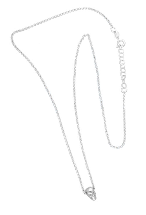 Gargantilla de plata con motivo calavera eslabón rolo 266_028863-1-1 Gargantilla de plata con motivo calavera eslabón rolo 266_028863-1-1 entera