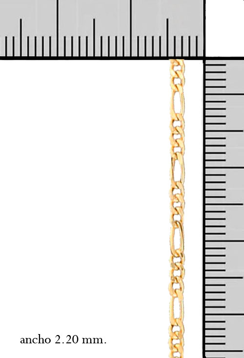 Cadena de Oro 296_9K34-7948 Cadena oro amarillo 9 ktes 296_9K34-7948-40 medidas