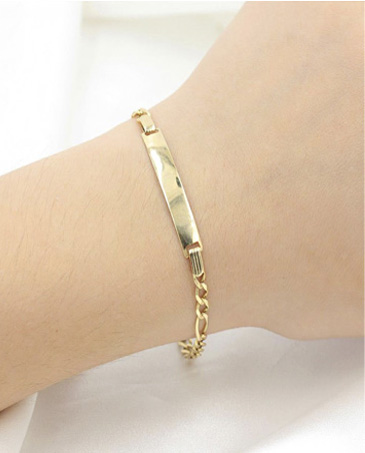 Pulsera esclava de oro