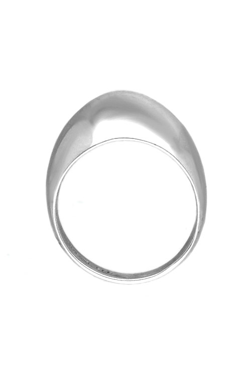 Anillo plata Jorge Revilla colección Venice A121-0772H14 anillo plata jorge revilla acabado plata su color brillo pulido vista cenital para parrilla web