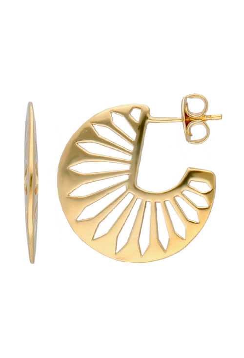 Pendientes plata chapada criollas rígidas 266_018854-2-1 pendientes plata chapada para mujer foto principal para web