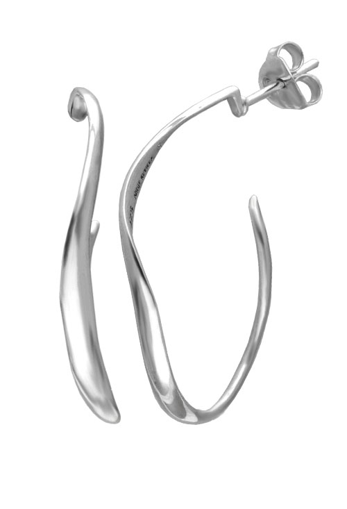 Pendientes plata de ley diseño Jorge Revilla colección Venice pendientes plata diseno jorge revilla fotografia principal para web el rubi joyeros