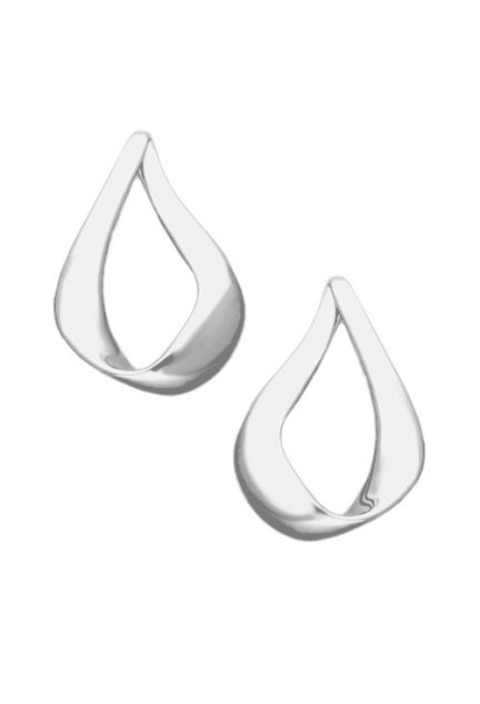 pendientes de plata coleccion love de jorge revilla vista frontal para parrilla web el rubi joyeros