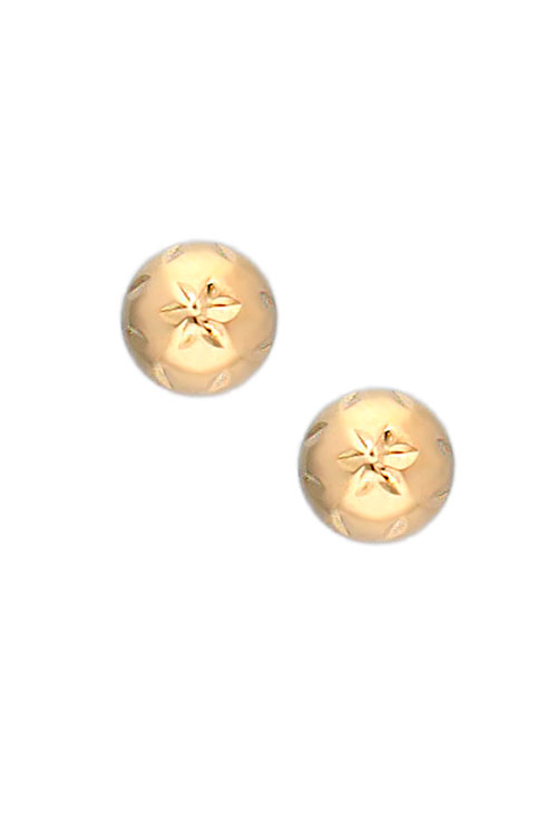 Pendientes en oro amarillo para niña 18k 019_1043-7