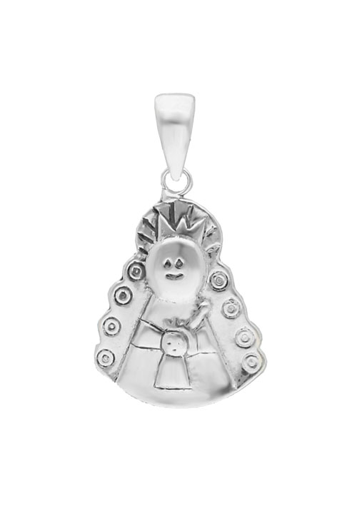 Medalla religiosa plata Virgen del Rocío "Porfi" 240_CP-VRM Medalla religiosa plata Virgen del Rocío "Porfi" 240_CP-VRM