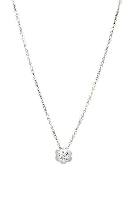 gargantilla oro blanco 18 kilates fotografia toma frontal