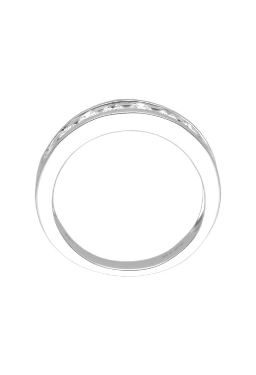 anillo compromiso oro 18 kilates y 9 diamantes en el rubi joyeros foto cenital para web