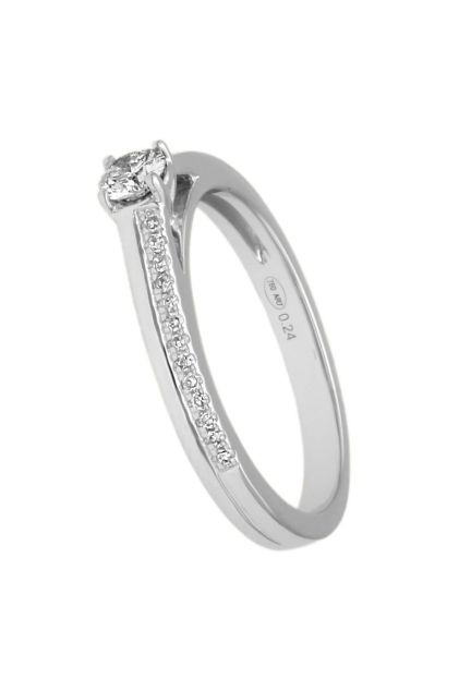 anillo compromiso oro 18 kilates y diamantes foto para catalogo web el rubi joyeros toma lateral